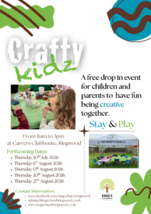 Crafty Kidz &ndash; Stay and Play